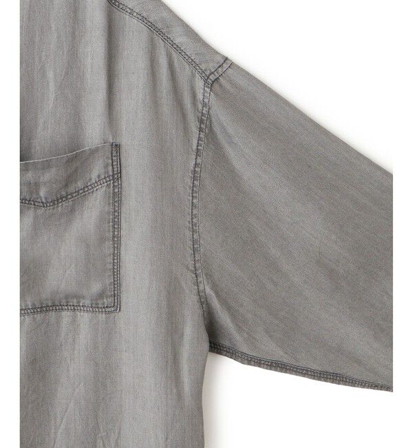 Rope&rsquo;Picnic「【emur/エミュール】ラウンドヘム抜き襟比翼シャツ」|シャツ・ブラウス|