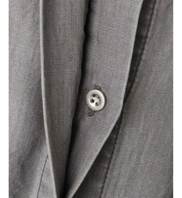 Rope&rsquo;Picnic「【emur/エミュール】ラウンドヘム抜き襟比翼シャツ」|シャツ・ブラウス|