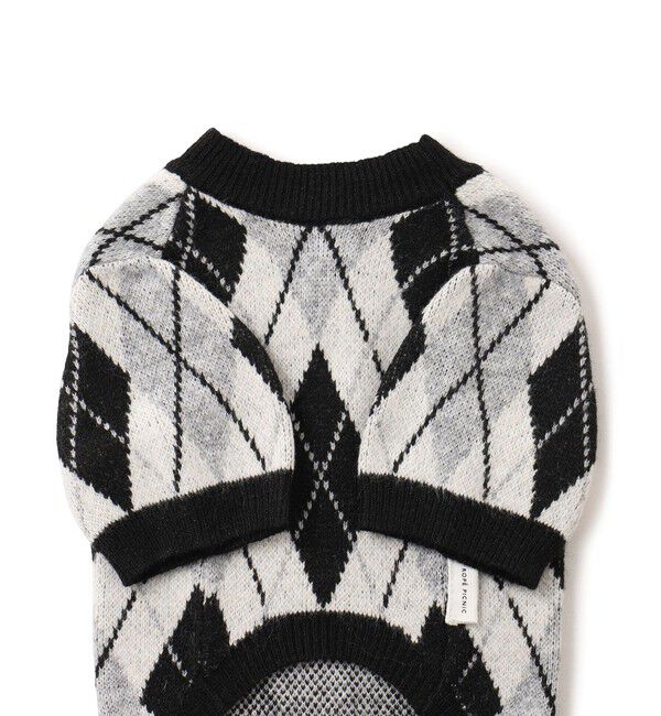 ROPE PICNIC PASSAGE「【DOG】アーガイルニットプルオーバー」|その他|