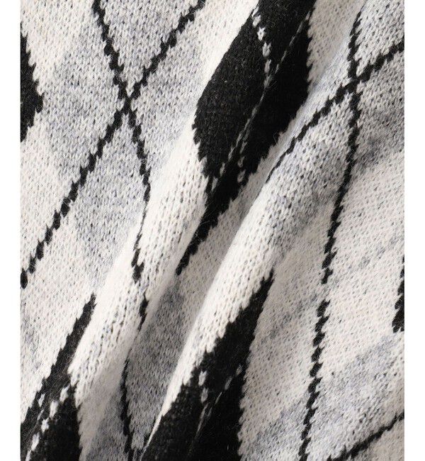 ROPE PICNIC PASSAGE「【DOG】アーガイルニットプルオーバー」|その他|