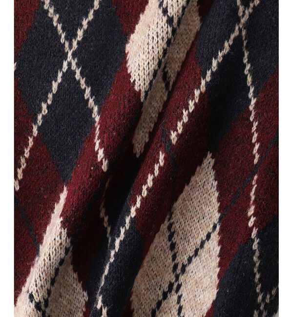 ROPE PICNIC PASSAGE「【DOG】アーガイルニットプルオーバー」|その他|