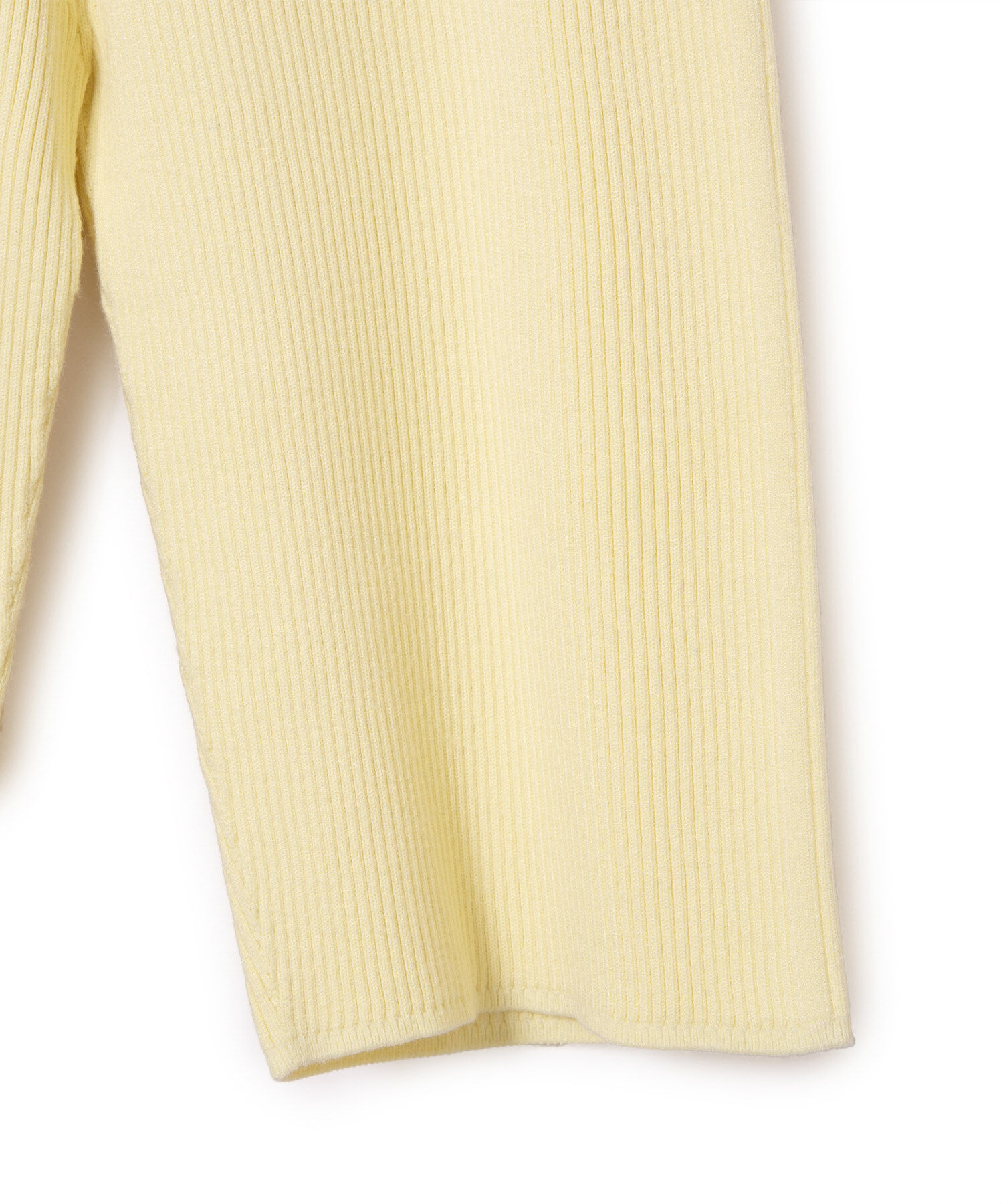 ADAM ET ROPE'「【サステナブル】3Dニットリブサイクルパンツ」|その他|