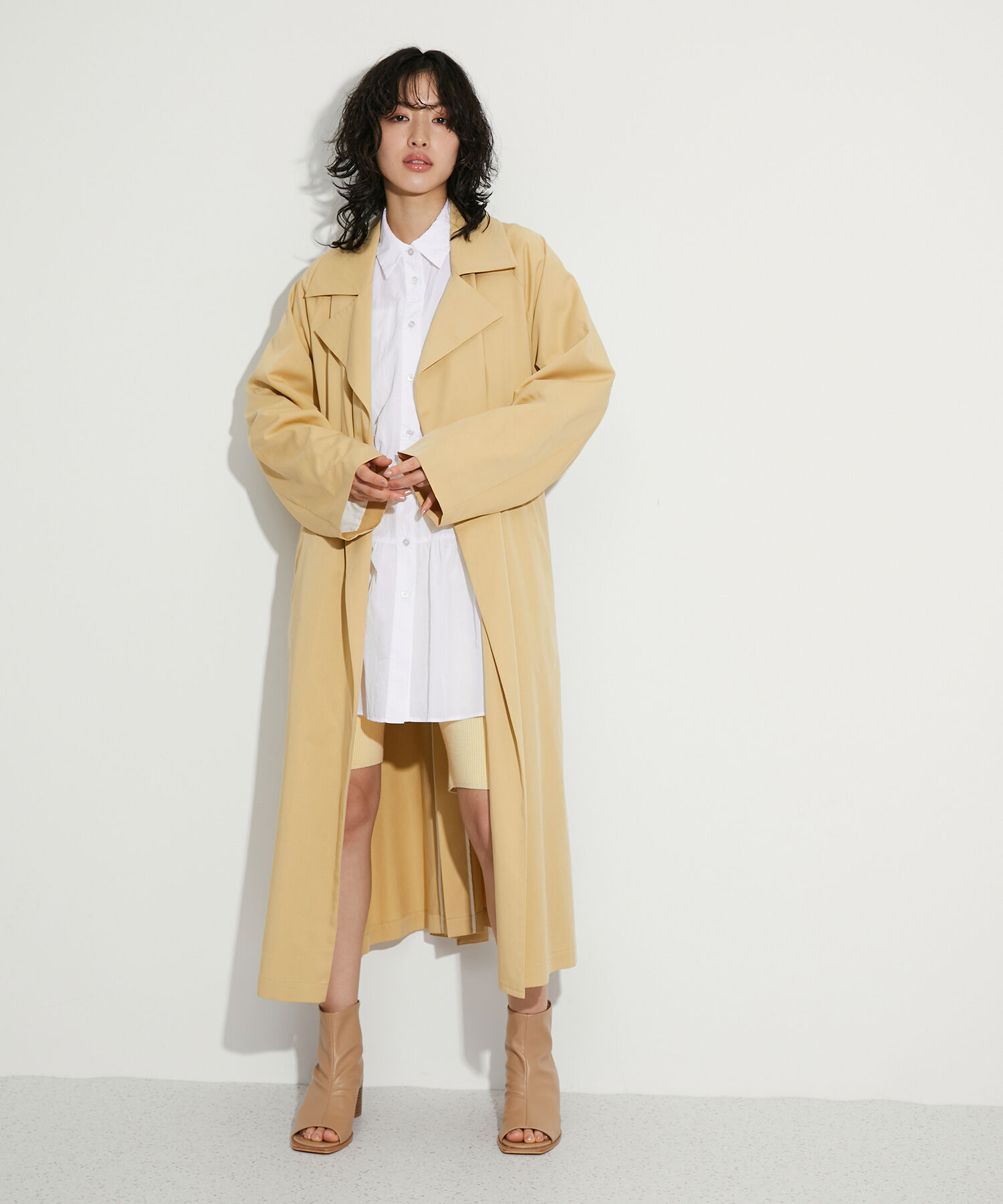 ADAM ET ROPE'「【サステナブル】3Dニットリブサイクルパンツ」|その他|