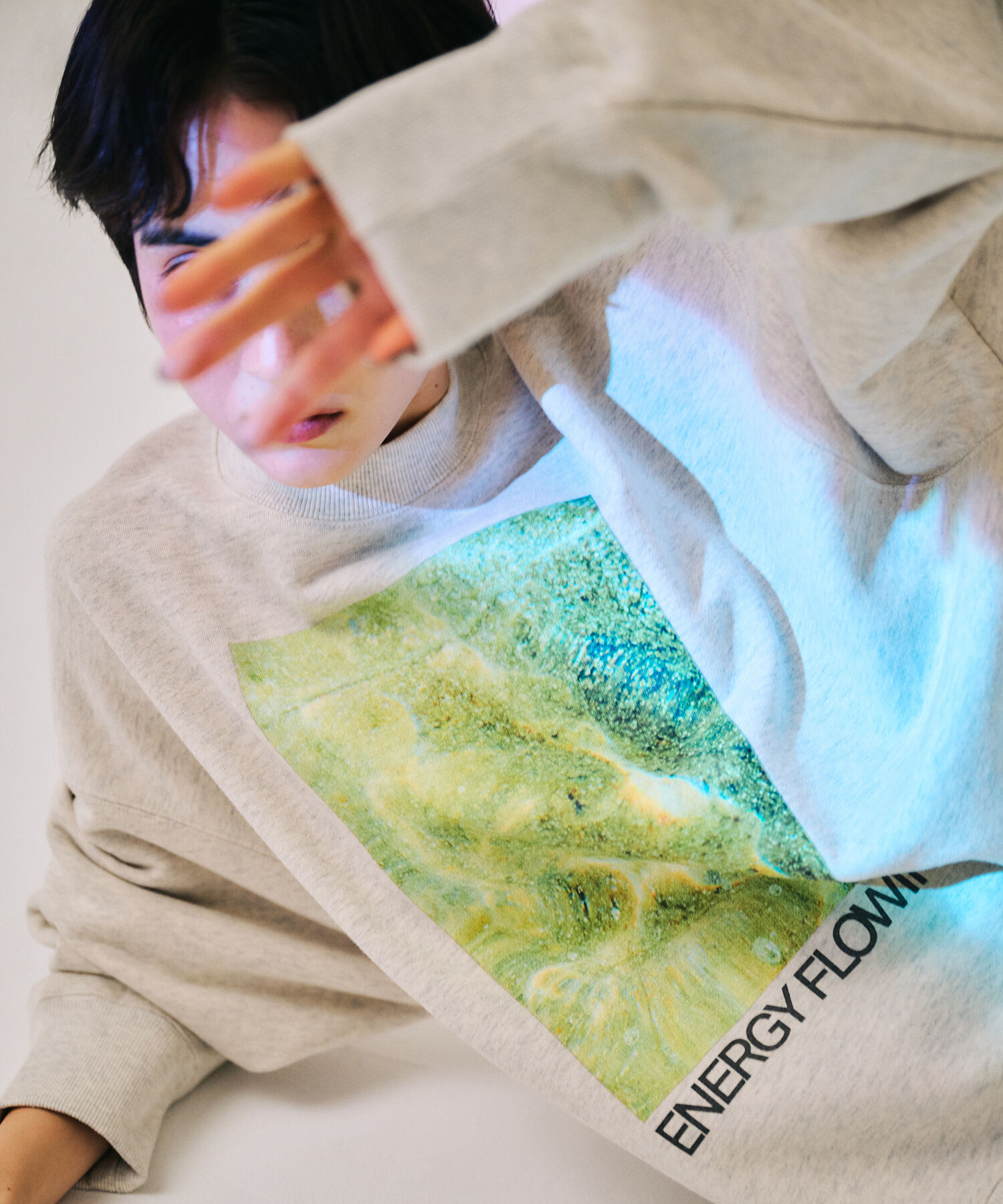 ADAM ET ROPE'「【WEB限定・洗える】RECORDS スウェット」|スウェット・ジャージ|