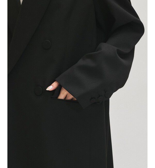 ADAM ET ROPE'「【サステナブル】・【オケージョン】ダブルブレストジャケット」|テーラードジャケット|