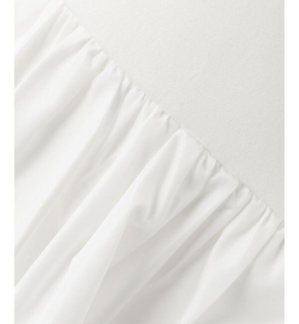 ADAM ET ROPE'「ダンボールタフタペプラムカーディガン」|カーディガン|