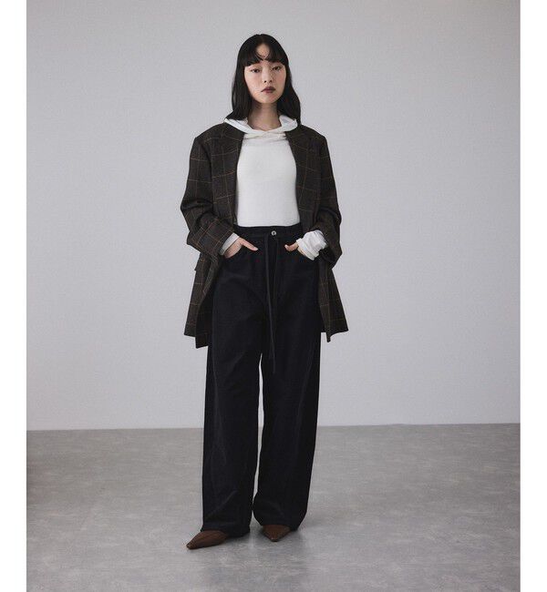 新色追加】ガーメントダイコーデュロイパンツ（ADAM ET ROPE