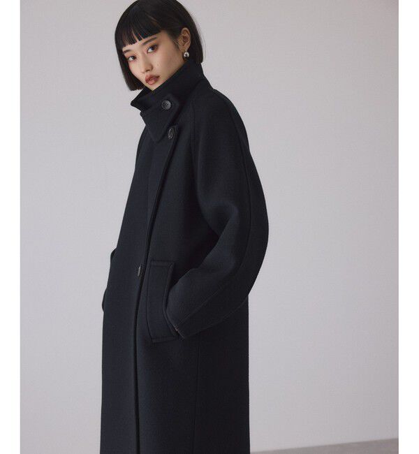 ウールボンディングラグランロングコート（ADAM ET ROPE'）｜ルミネの