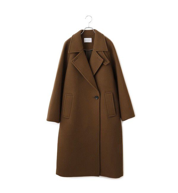 ウールボンディングラグランロングコート（ADAM ET ROPE'）｜ルミネの