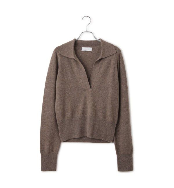 ADAM ET ROPE'「カシミヤポロニット」|ニット・セーター|