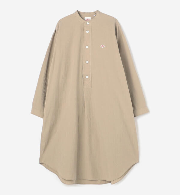 DANTON「DANTON | バンドカラー 長袖チュニック WOMEN」|ワンピース|