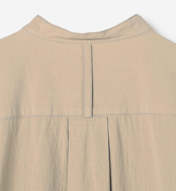 DANTON「DANTON | バンドカラー 長袖チュニック WOMEN」|ワンピース|