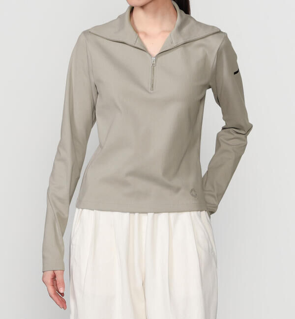 ORCIVAL「ORCIVAL | 起毛フライス ハーフジッププルオーバー WOMEN」|その他|