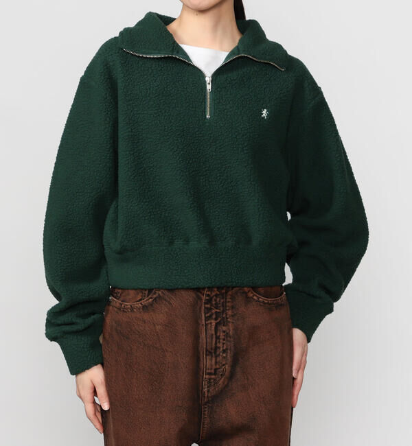 GYMPHLEX「Gymphlex | フリース ハーフジッププルオーバー WOMEN」|Tシャツ・カットソー|