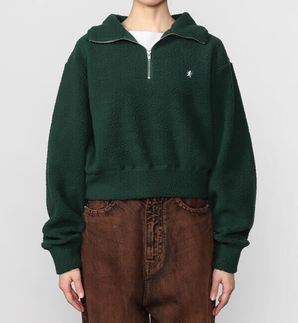 GYMPHLEX「Gymphlex | フリース ハーフジッププルオーバー WOMEN」|Tシャツ・カットソー|