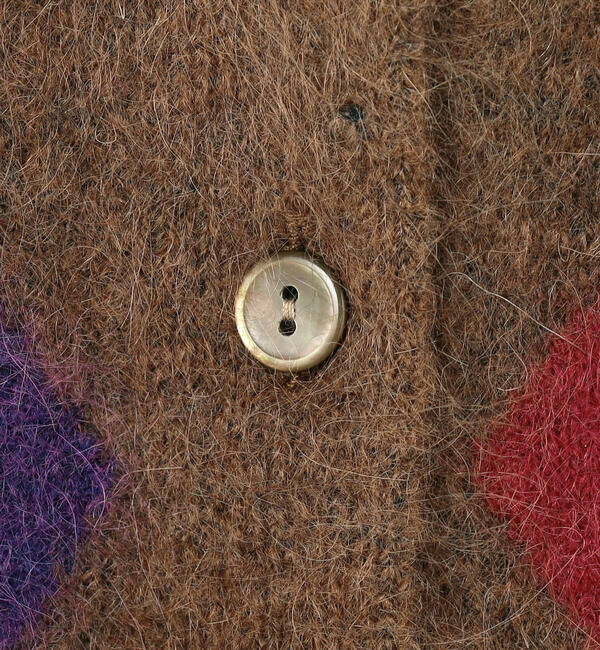  「THE SHINZONE | ARGYLE KNIT VEST WOMEN」|ベスト・ジレ|