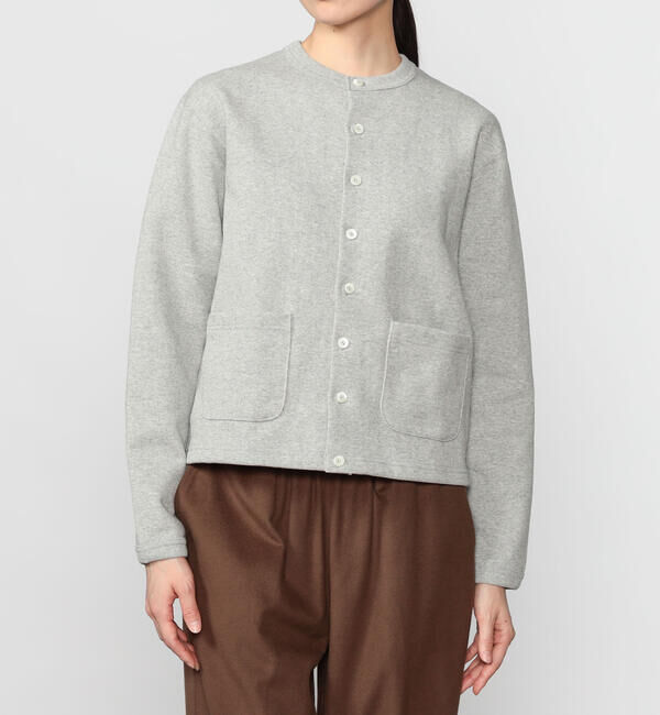  「ANATOMICA | SWEAT CREW NECK CARDIGAN WOMEN」|スウェット・ジャージ|