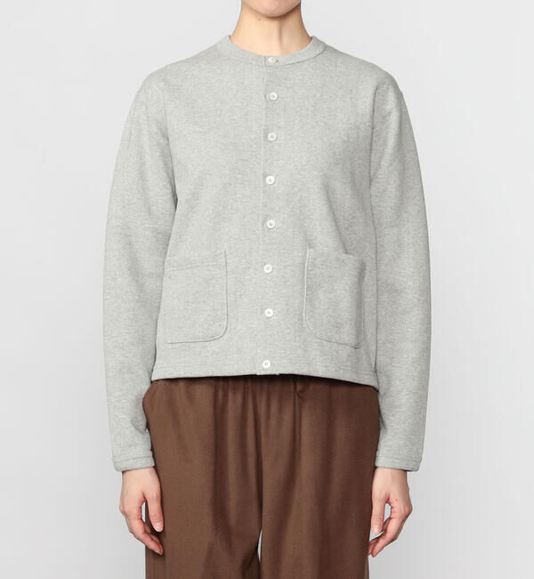  「ANATOMICA | SWEAT CREW NECK CARDIGAN WOMEN」|スウェット・ジャージ|