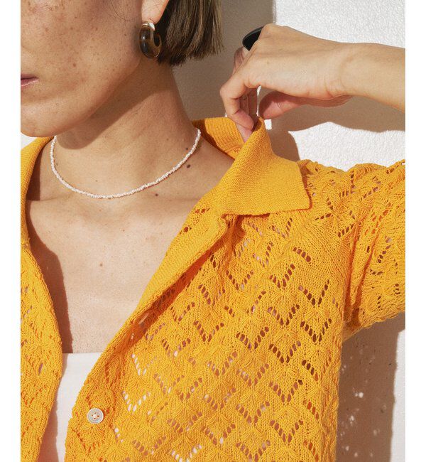 THE PAUSE「【GEMINI】ポロニットプルオーバー」|ニット・セーター|