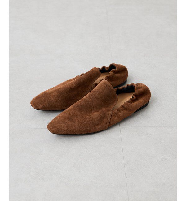  「【THE PAUSE】ギャザーフラットシューズ」|その他|