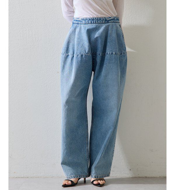  「バレルデニムパンツ」|デニム|