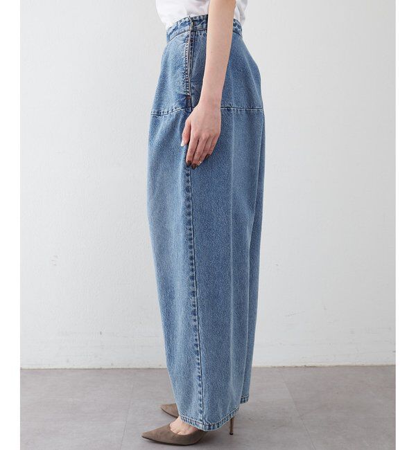  「バレルデニムパンツ」|デニム|