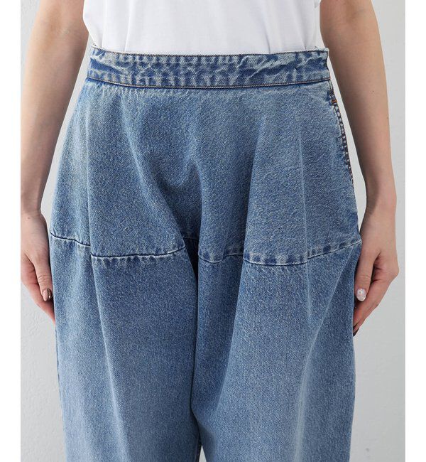  「バレルデニムパンツ」|デニム|