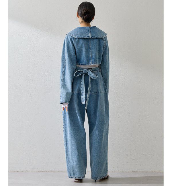  「バレルデニムパンツ」|デニム|