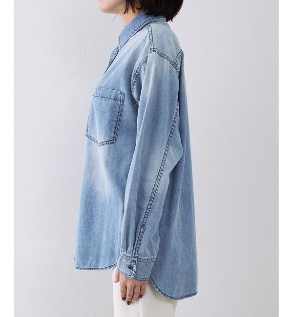  「ライトオンスデニムシャツ」|シャツ・ブラウス|