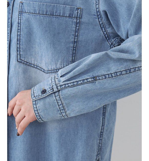  「ライトオンスデニムシャツ」|シャツ・ブラウス|