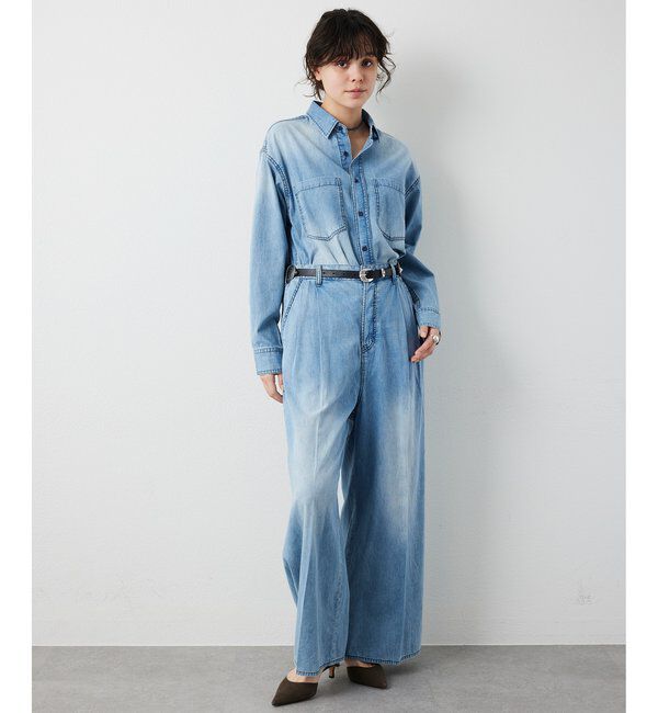  「ライトオンスデニムシャツ」|シャツ・ブラウス|