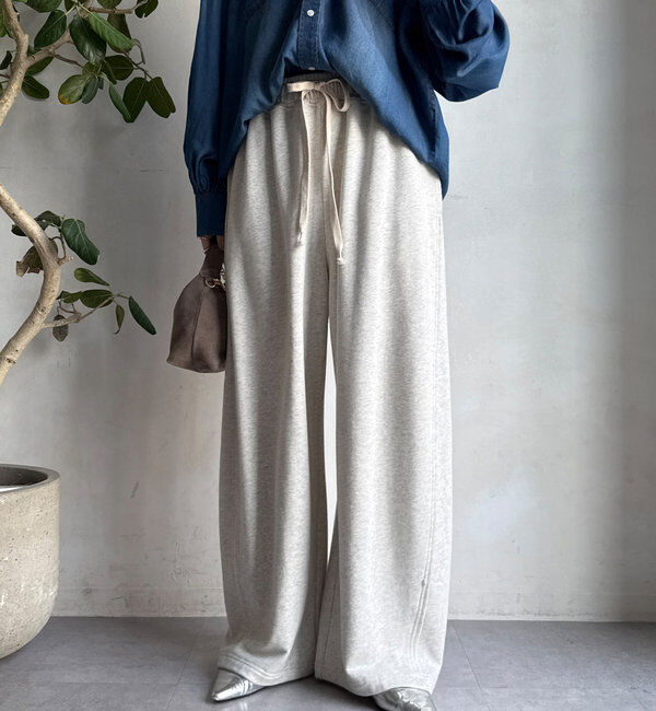  「ドロストスウェットパンツ」|チノ|