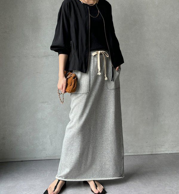  「【WEB限定】バックギャザーフリルブルゾン」|ブルゾン・スタジャン|