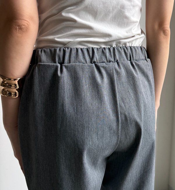  「ツイルストレッチカプリパンツ」|チノ|