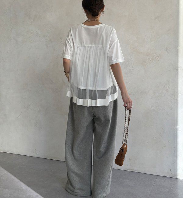  「【WEB限定】バックチュールプルオーバー」|Tシャツ・カットソー|