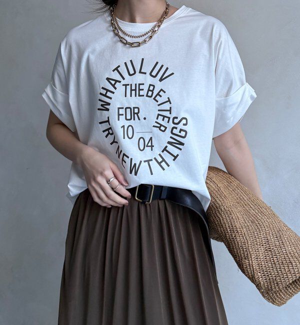  「【WEB限定】サークルロゴTEE」|Tシャツ・カットソー|