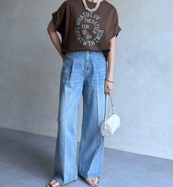  「【WEB限定】サークルロゴTEE」|Tシャツ・カットソー|