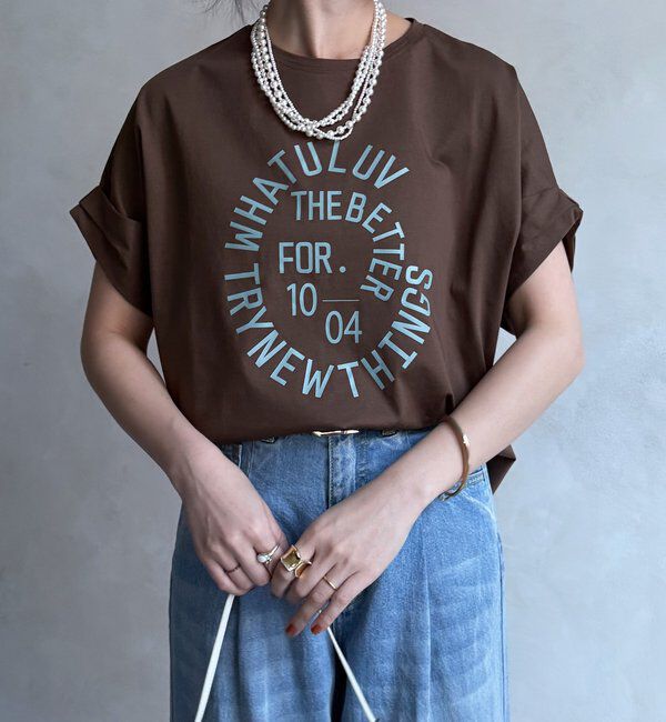  「【WEB限定】サークルロゴTEE」|Tシャツ・カットソー|