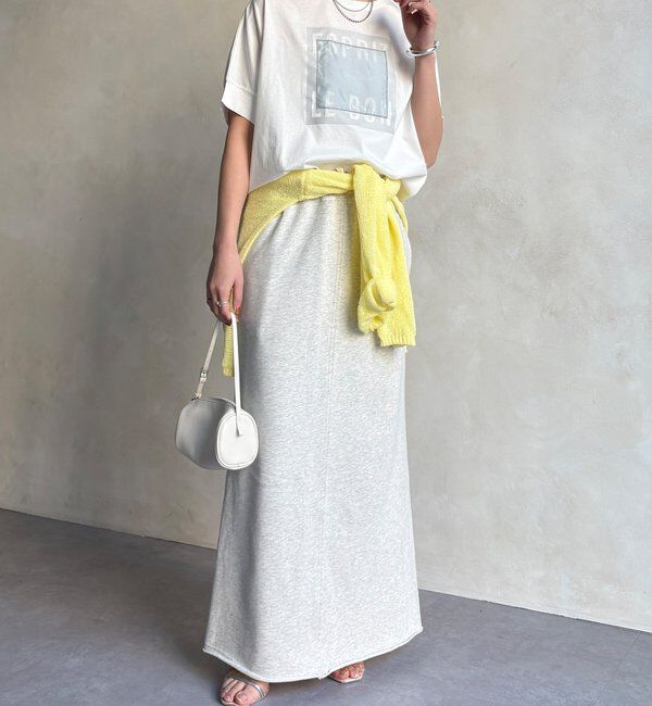  「【WEB限定】オーガンジーロゴTEE」|Tシャツ・カットソー|