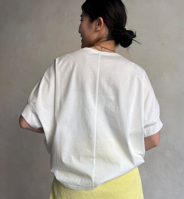  「【WEB限定】オーガンジーロゴTEE」|Tシャツ・カットソー|