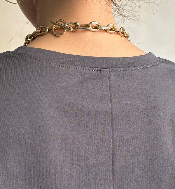  「【WEB限定】オーガンジーロゴTEE」|Tシャツ・カットソー|