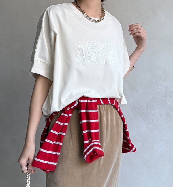  「【WEB限定】AMIENESロゴTEE」|Tシャツ・カットソー|