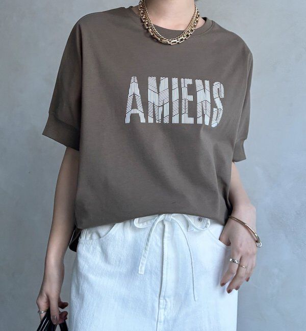  「【WEB限定】AMIENESロゴTEE」|Tシャツ・カットソー|