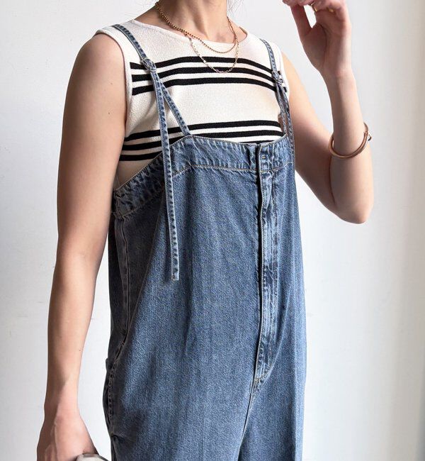  「【WEB限定】ボーダーニットタンク」|ニット・セーター|