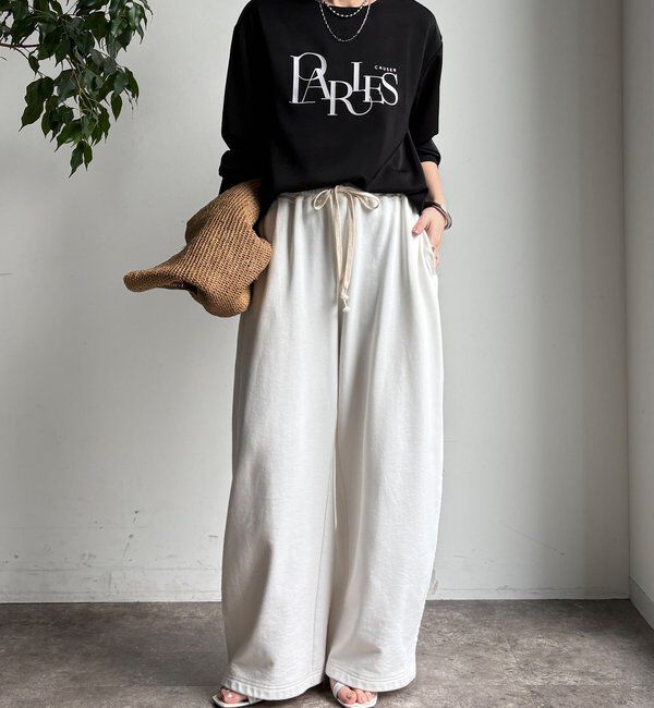  「【WEB限定】ブラウスロゴロンTEE」|Tシャツ・カットソー|