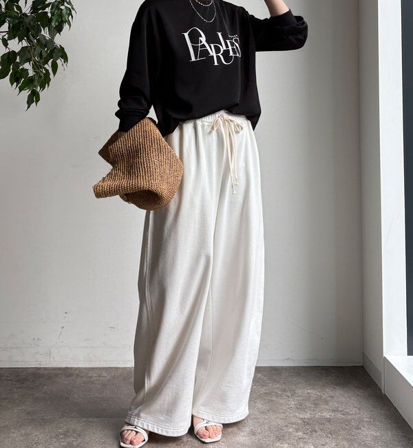  「【WEB限定】ブラウスロゴロンTEE」|Tシャツ・カットソー|