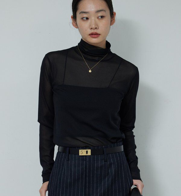  「【リバイバル】チュールタートルカットソー」|Tシャツ・カットソー|