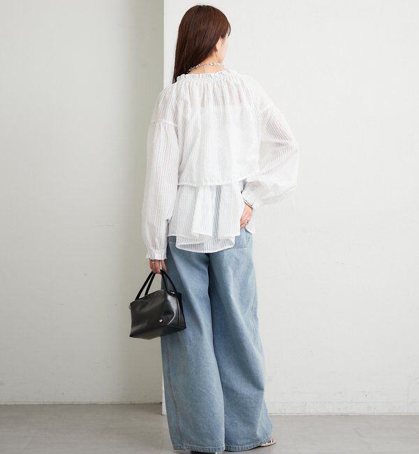  「ラメストライプビスチェSETブラウス」|シャツ・ブラウス|