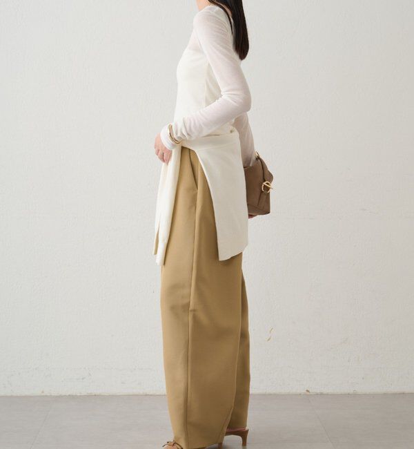  「ラウンドシアーカットソー」|Tシャツ・カットソー|