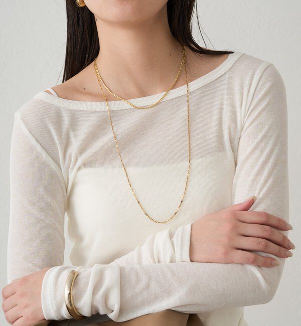  「ラウンドシアーカットソー」|Tシャツ・カットソー|